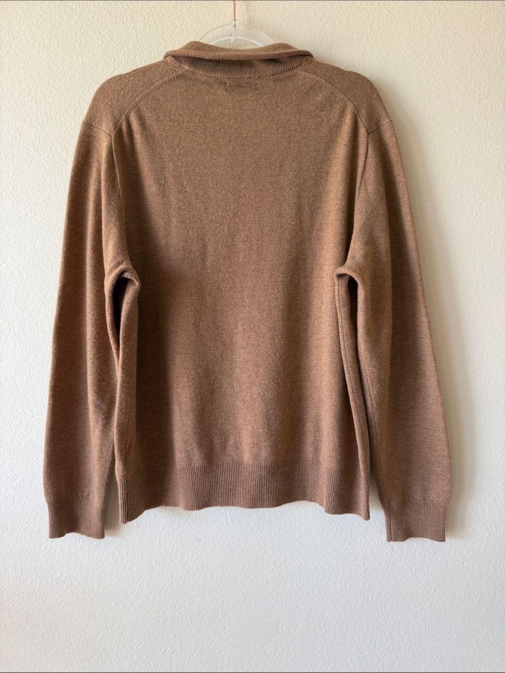 Polo Ralph Lauren 100% Wool Quarter Zip Sweater - Picture 7 of 9